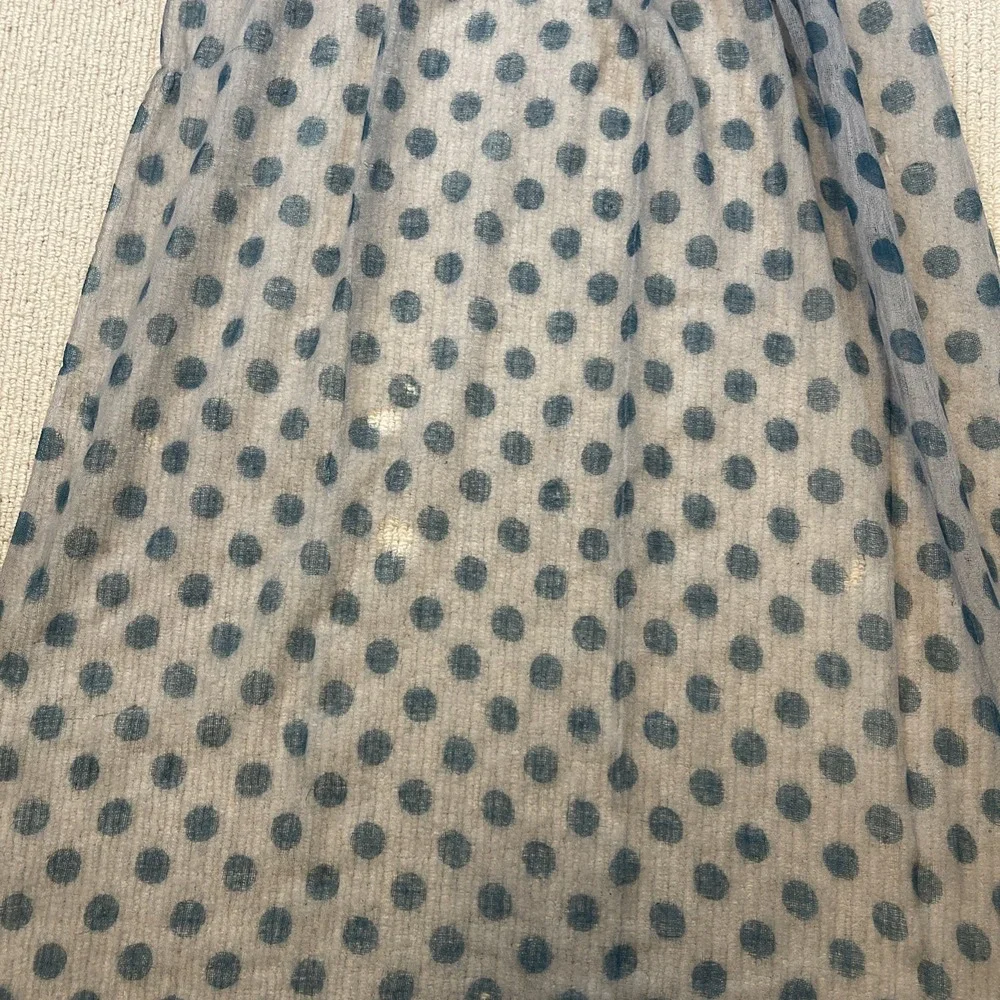 Jue & Kashmere Women's 100% Cashmere Dots 28x78 Scarf Handmade In India